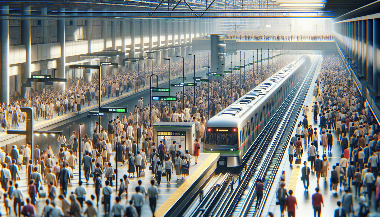 ```alt_text Penumpang KRL membludak, menandakan tren baru dalam bisnis transportasi massal.```