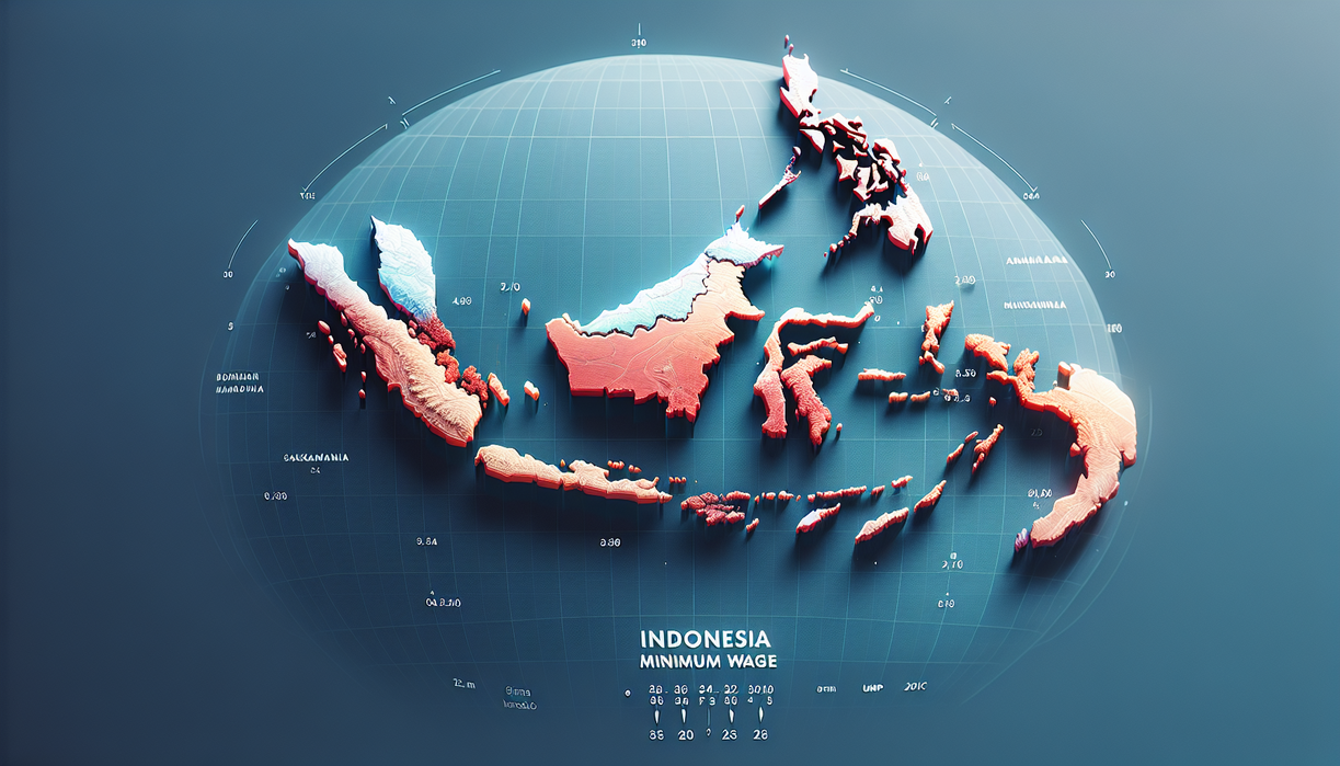 alt_text: "Peta Indonesia dengan informasi terbaru UMP 2026 untuk setiap provinsi."