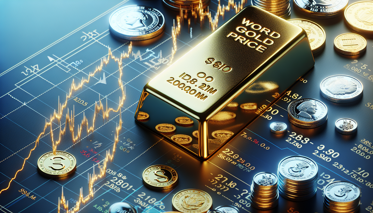 "alt_text": "Grafik harga emas melonjak tajam selama puncak ketegangan perang dagang global."