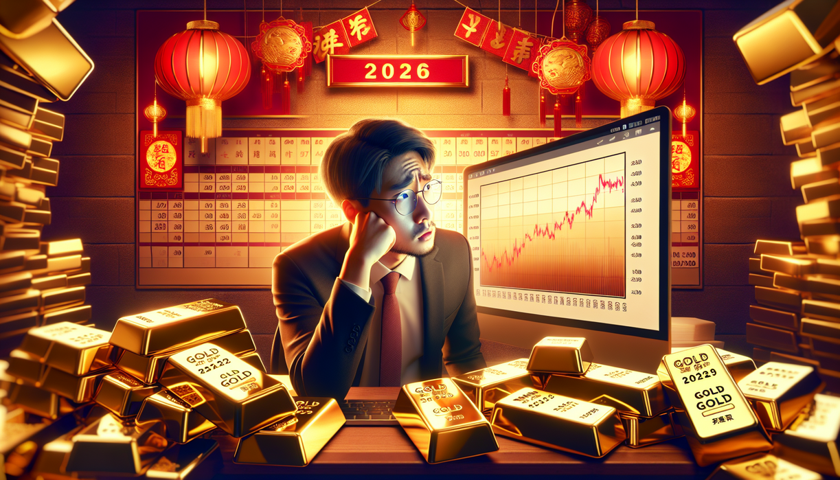 alt_text: Grafik harga Emas Antam naik-turun saat Imlek, melambangkan harapan dan kecemasan pasar.