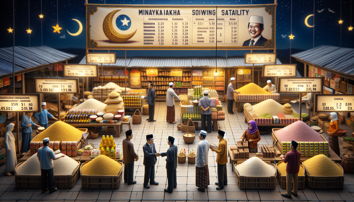 alt_text: Sidak Bulog menjaga harga pangan stabil, menciptakan ketenangan di pasar.