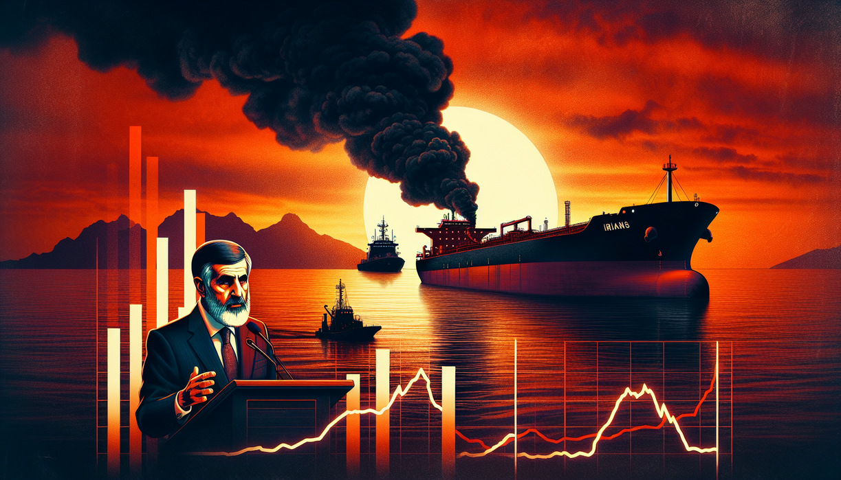 alt_text: Harga minyak naik karena konflik Timur Tengah meningkat.