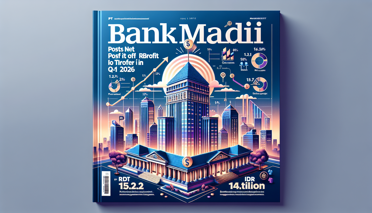 alt_text: Kinerja Bank Mandiri meningkat tajam, meraih laba Rp15,4 triliun.