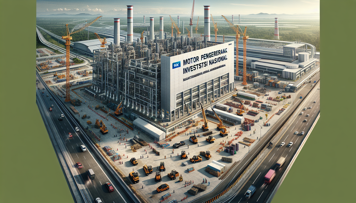 alt_text: Pabrik baru di KEK Batang sedang dibangun, meningkatkan potensi investasi daerah.