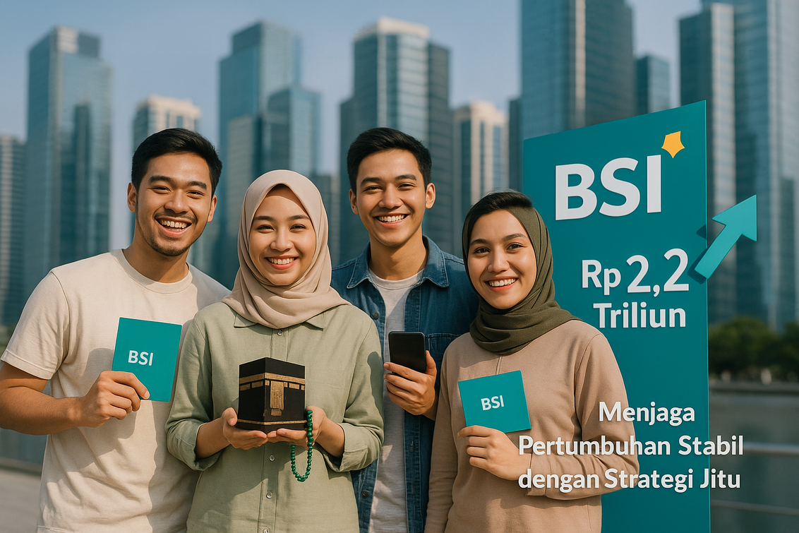 alt_text: Laba BSI meningkat, tabungan haji generasi milenial juga mengalami kenaikan.