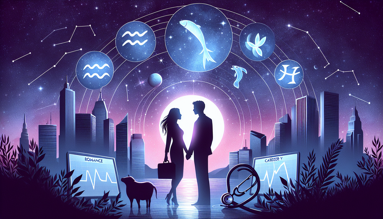 alt_text: Ramalan Aquarius & Pisces: Prediksi cinta, karier, dan kredit modal kerja.