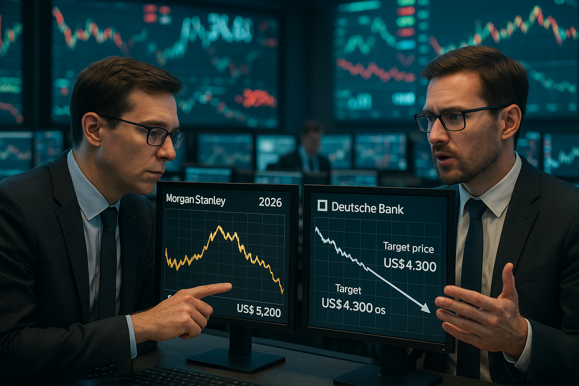 alt_text: "Prediksi terbaru Wall Street tentang kenaikan harga emas."