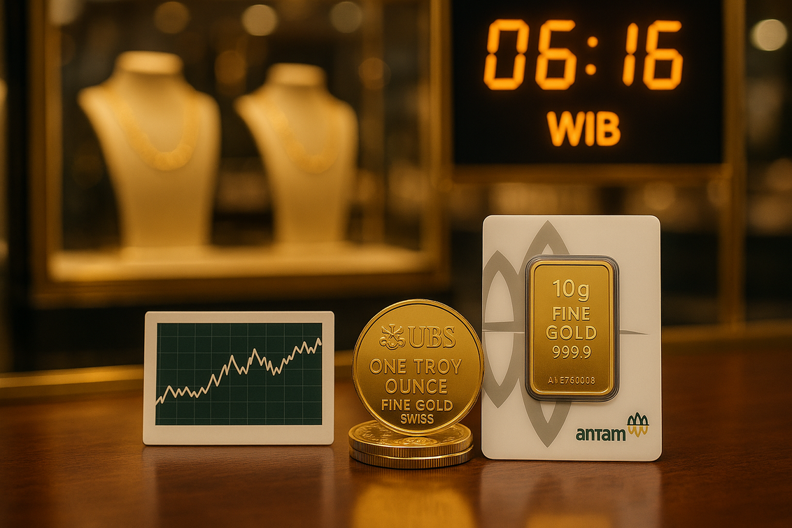 alt_text: "Investasi Emas Pegadaian: Saat harga stabil, peluang berinvestasi terbuka lebar."