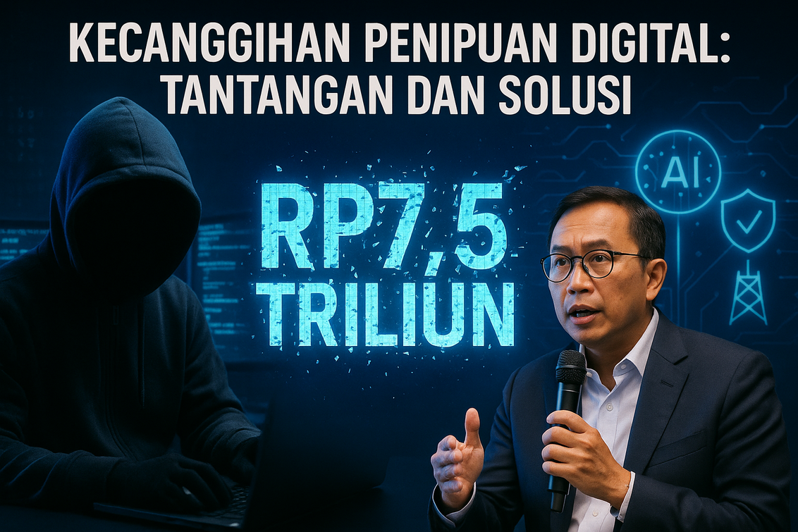alt_text: Grafik penipuan digital Rp7,5 triliun menyoroti ancaman serius keamanan online.