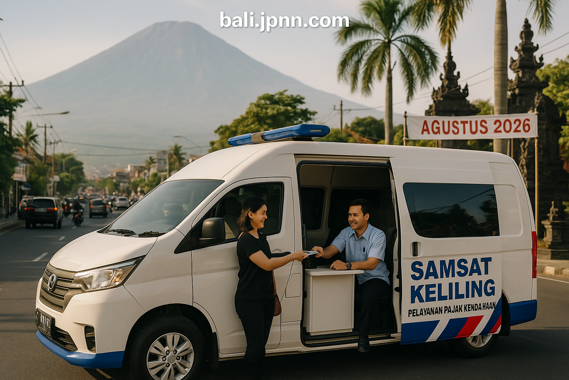 Jadwal Samsat Keliling Bali: Mudahkan urusan pajak di lokasi strategis, praktis dan cepat.