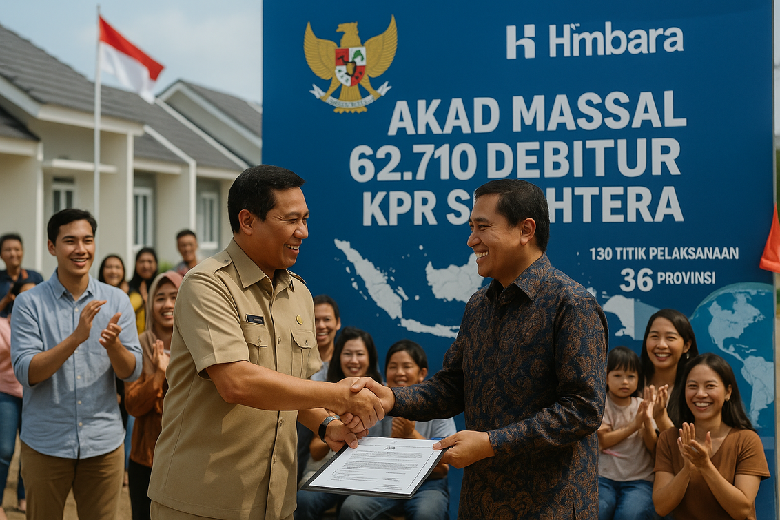 KPR Subsidi Himbara: Program percepat pembangunan 3 juta rumah rakyat.