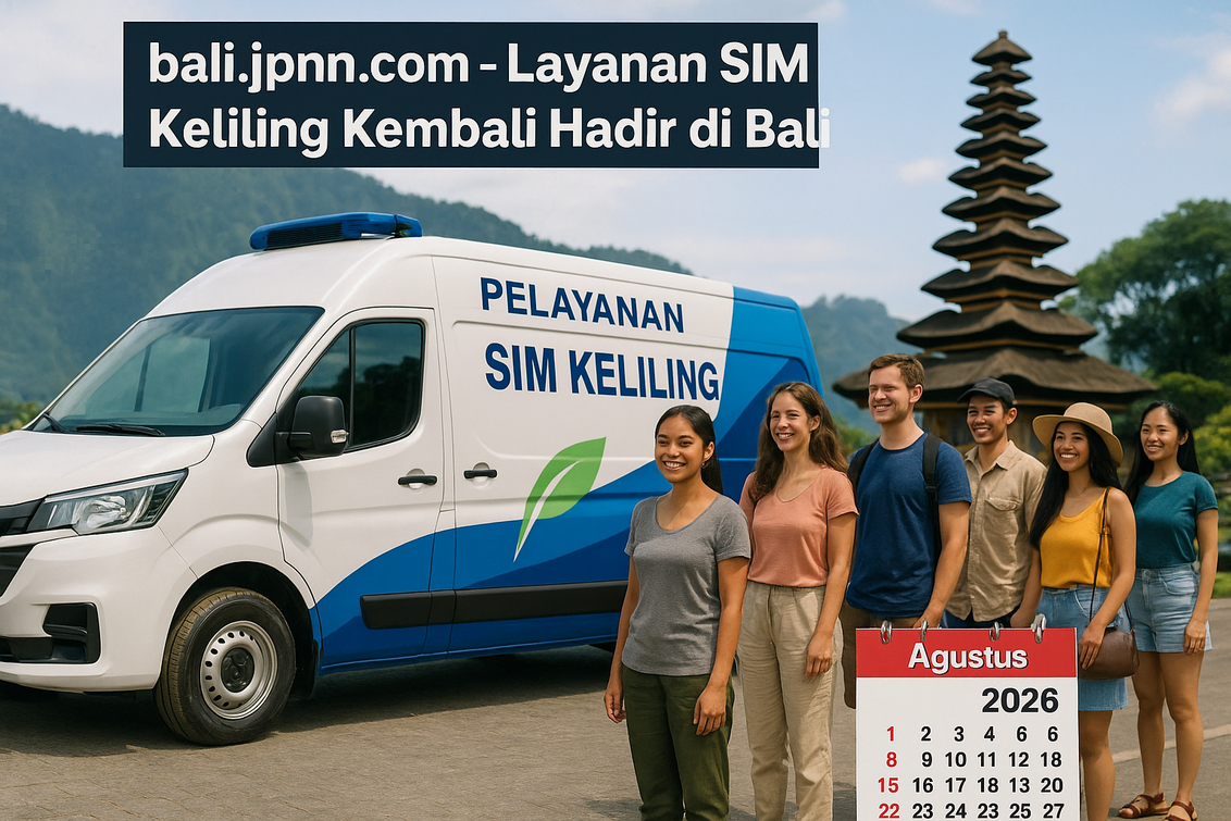 Layanan SIM keliling di Bali: perpanjangan mudah, cepat, dan praktis!
