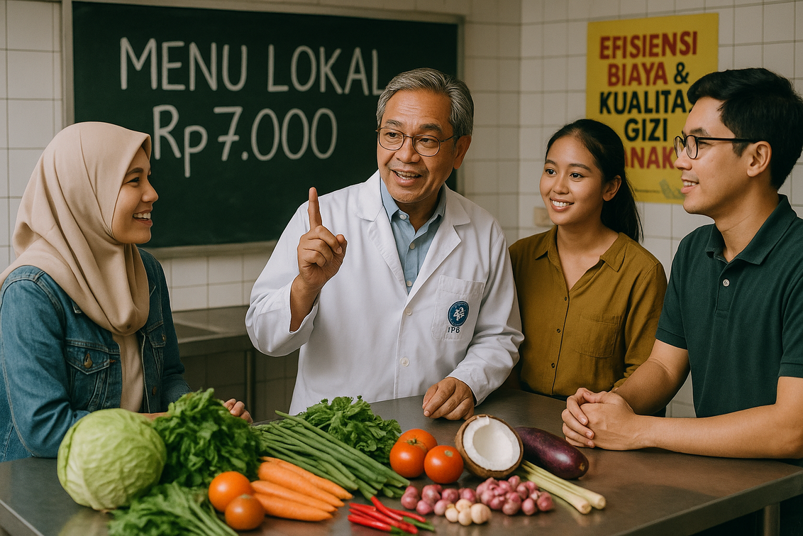 Guru Besar IPB dorong menu lokal dalam revolusi makan hemat.