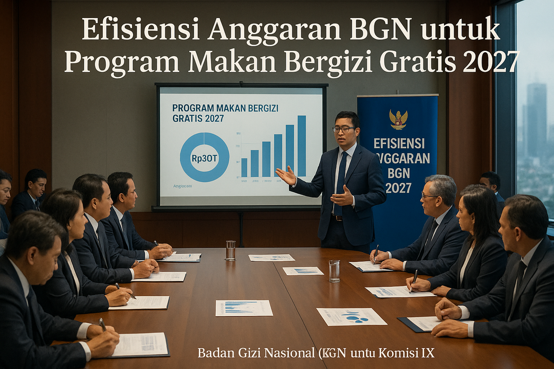 Efisiensi BGN Rp30 T, sinyal ekonomi positif 2027.