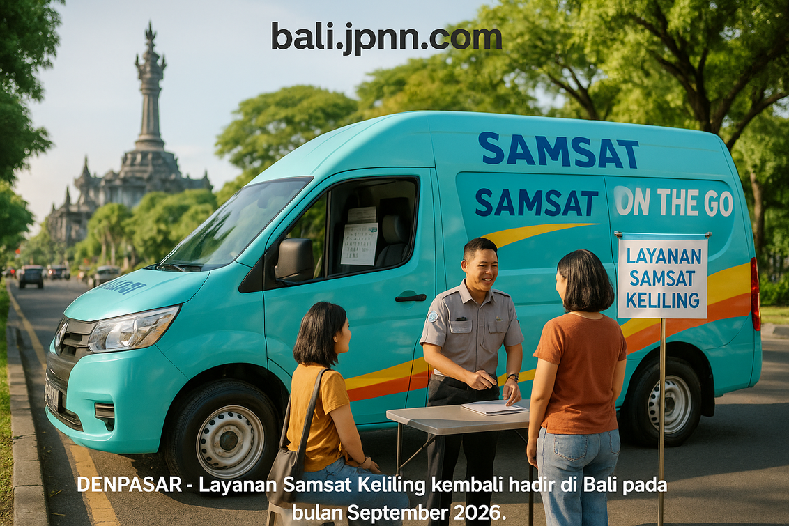 Samsat Keliling Bali: Layanan praktis untuk memudahkan masyarakat dalam pembayaran pajak.