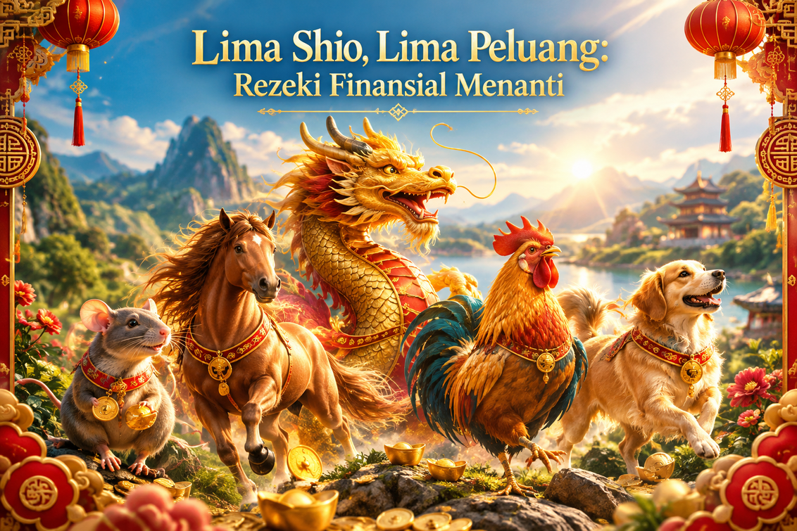 "5 shio paling beruntung, hidup berubah positif tahun ini. Cek siapa saja mereka!"