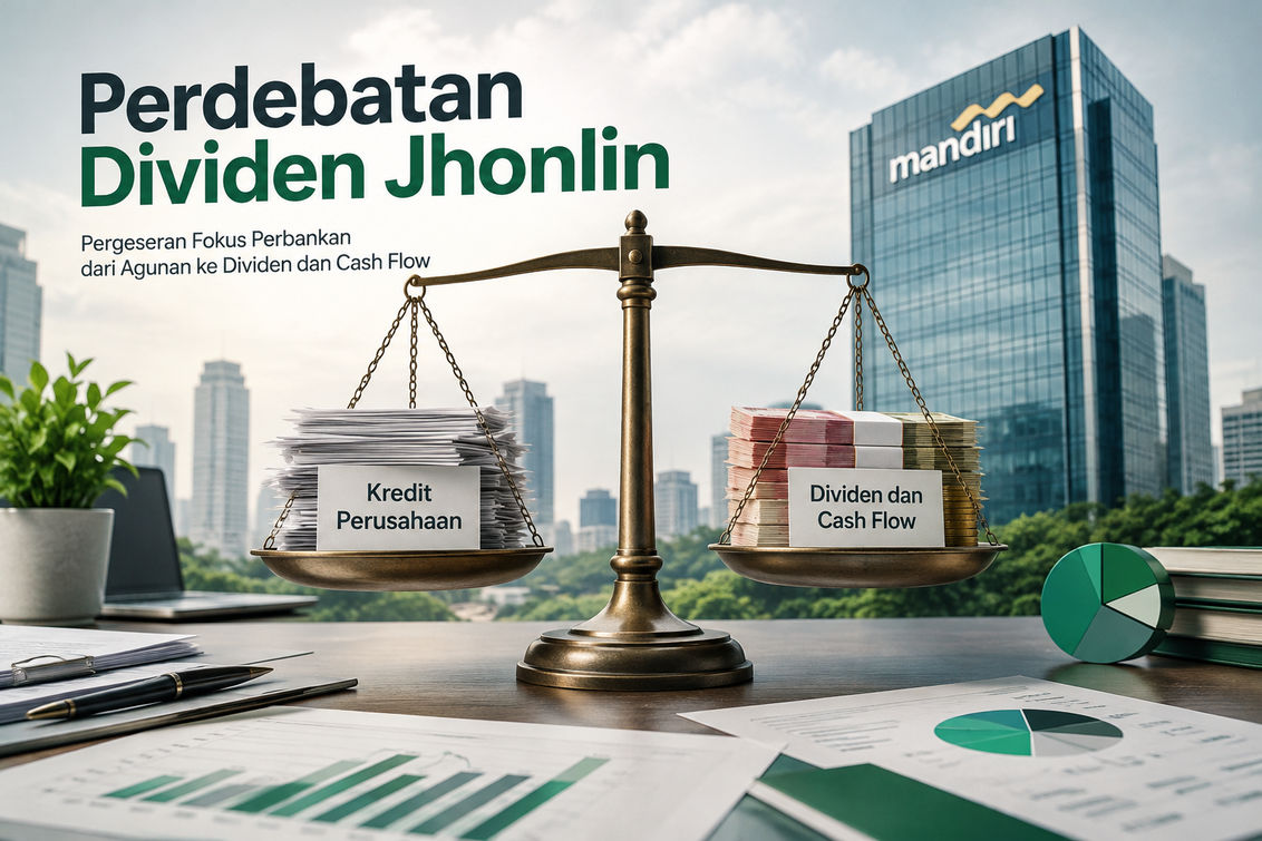 Dividen Sebagai Tameng Kredit: Strategi Jhonlin & Mandiri untuk Pertahanan Finansial.