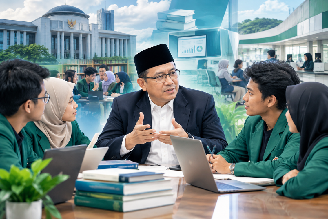 Wamenag Muhammad Syafi’i mendorong munculnya gerakan intelektual baru dalam masyarakat.